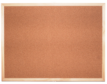 Korková jednostranná tabule Economy 90 x 60 cm