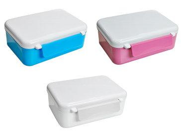 Svačinové krabičky s dvojitým zámkem - různé barvy