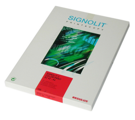 Signolit SC 46 A4 - samolepící bílá lesklá fólie