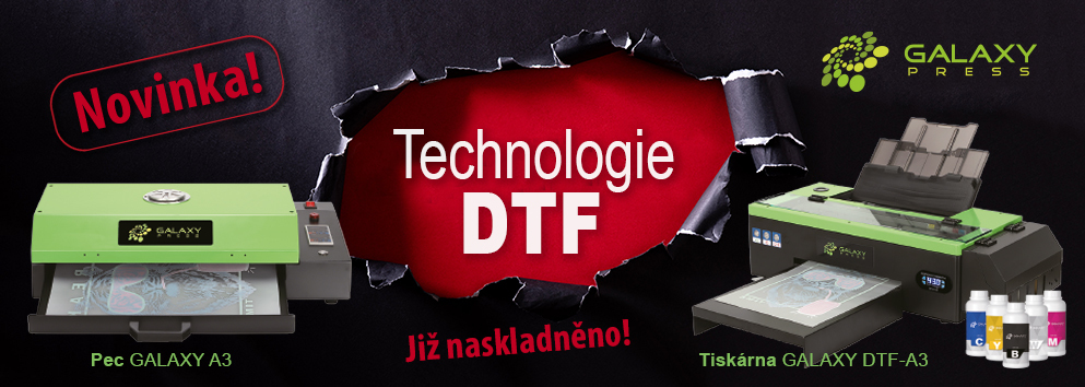 Nová tisková technologie DTF! 